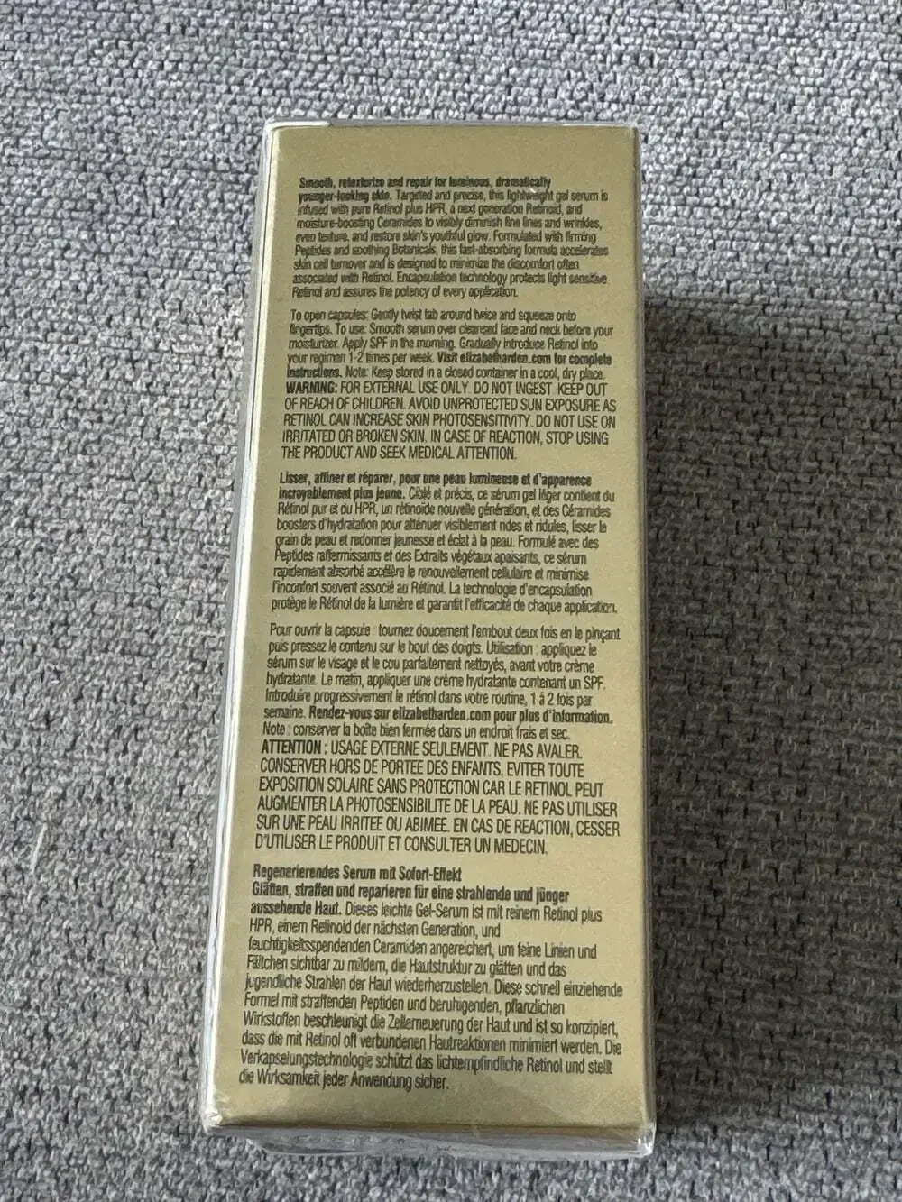 ELIZABETH ARDEN Retinol HPR Ceramide Capsules Rapid Skin Renewing 60 Capsules